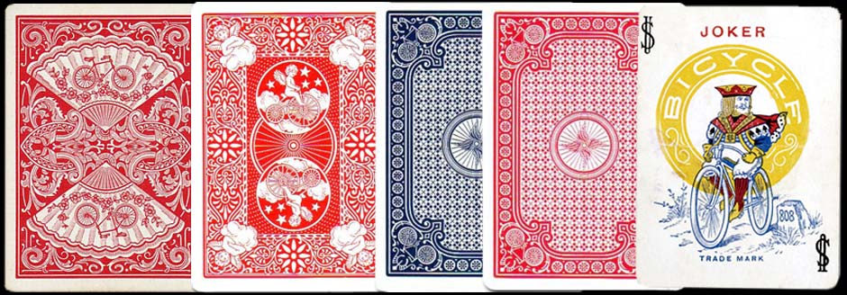 Bicycle playing card backs