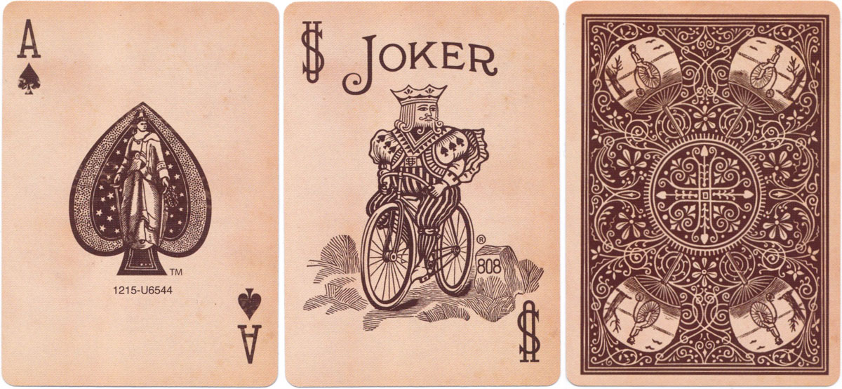 Bicycle Heritage playing cards by the United States Playing Card Company, 2012