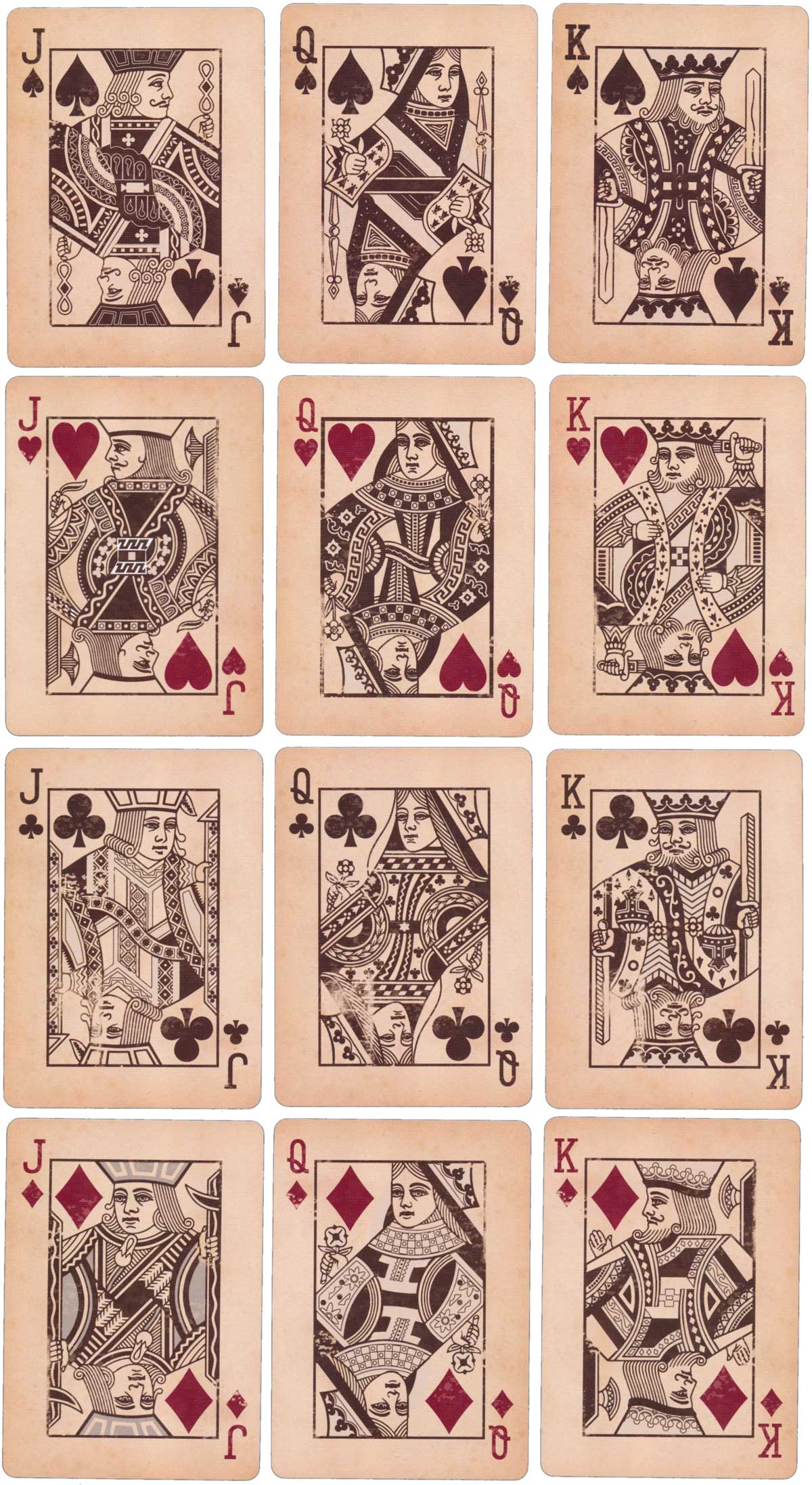 Bicycle Heritage playing cards by the United States Playing Card Company, 2012