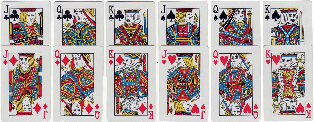 dual-deck of “Designer Collection” by Diamond Playing Card (DPC Ltd), c.1970s