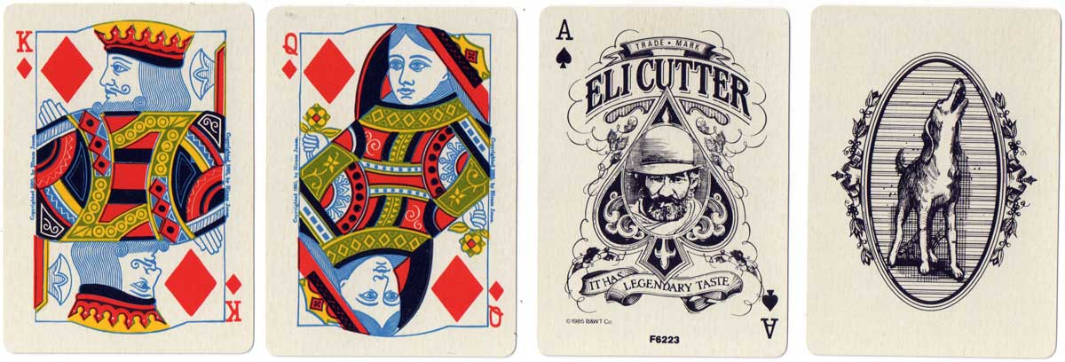 'Eli CUtter' playing cards