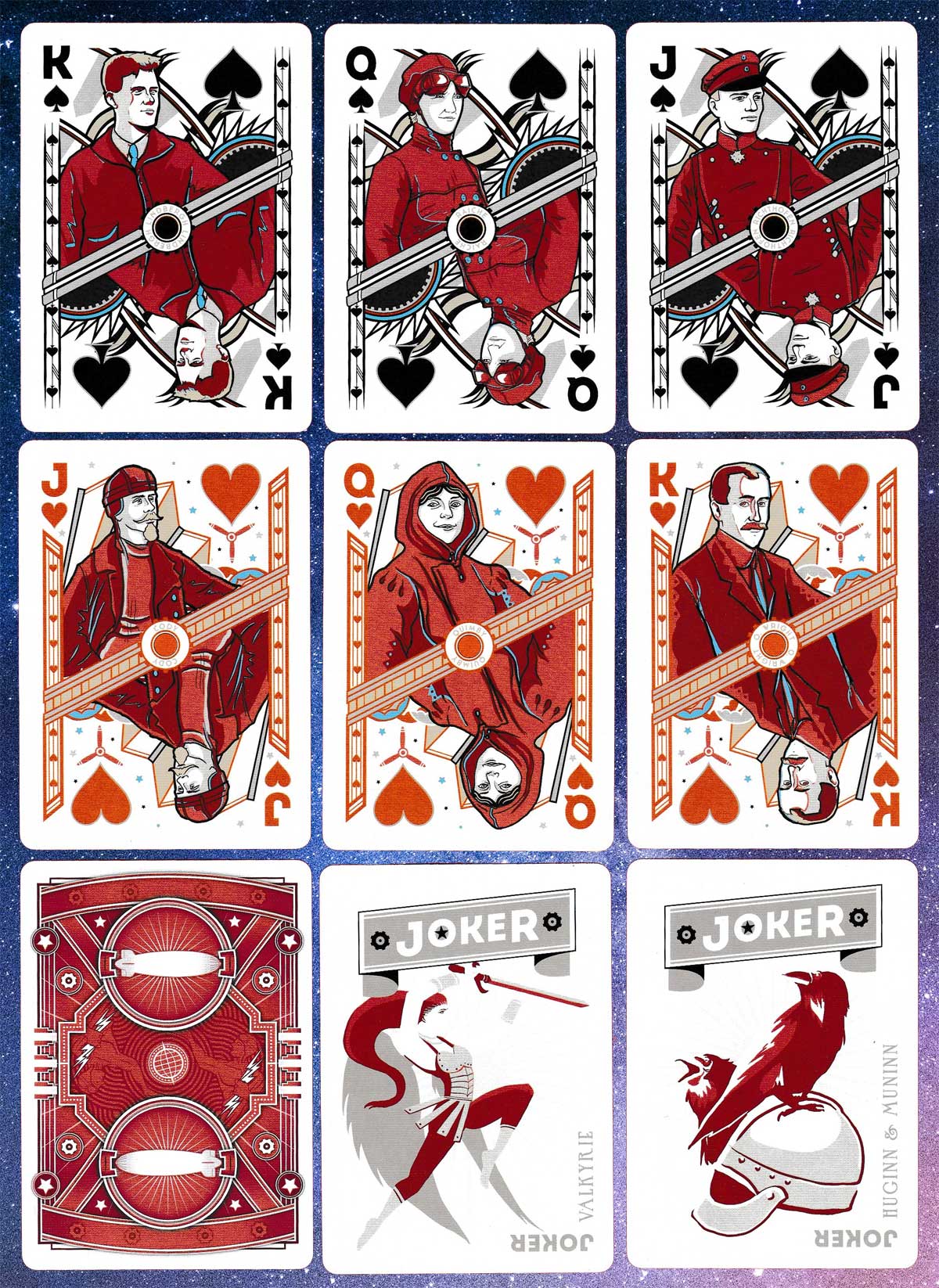 Bicycle Flight playing cards, USA, 2014