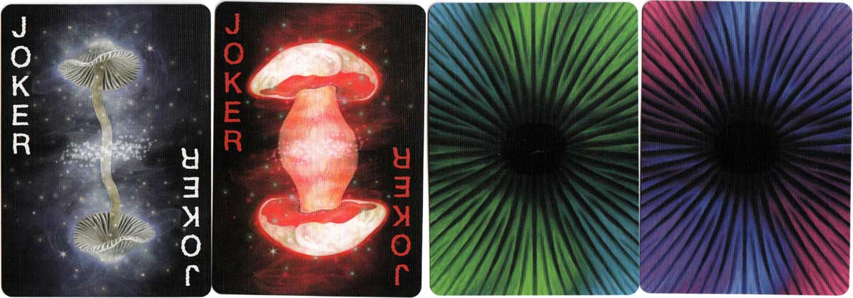 Limited Edition Fungi Mystic Mushrooms Mycological Playing Cards Poker 