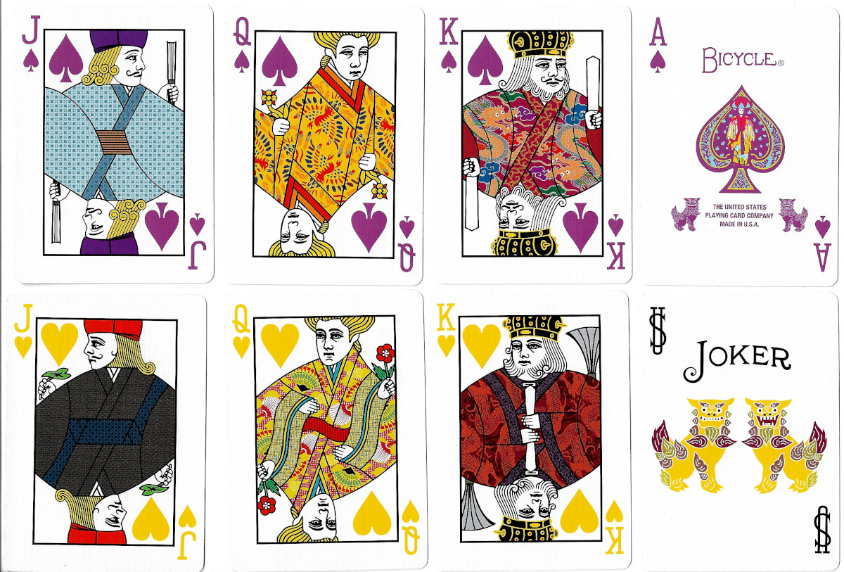 Okinawa Playing Cards produced by the United States Playing Card Co