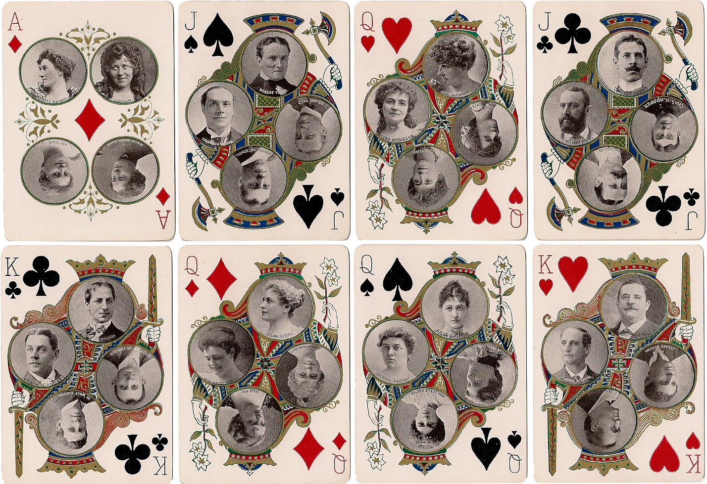 Stage No.65 playing cards published by the United States Playing Card Co., Cincinnati, 1896 Stage No.65 playing cards published by the United States Playing Card Co., Cincinnati, 1896