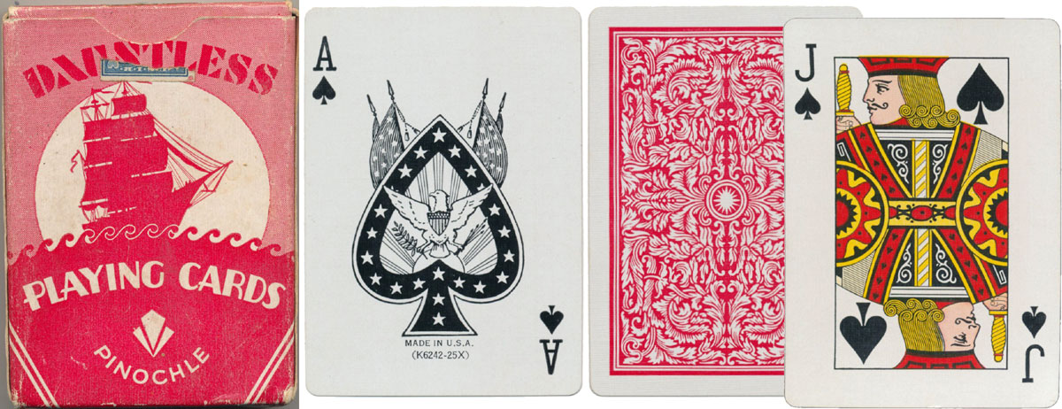 Dauntless Pinochle deck, 1948 Dauntless Pinochle deck, 1948