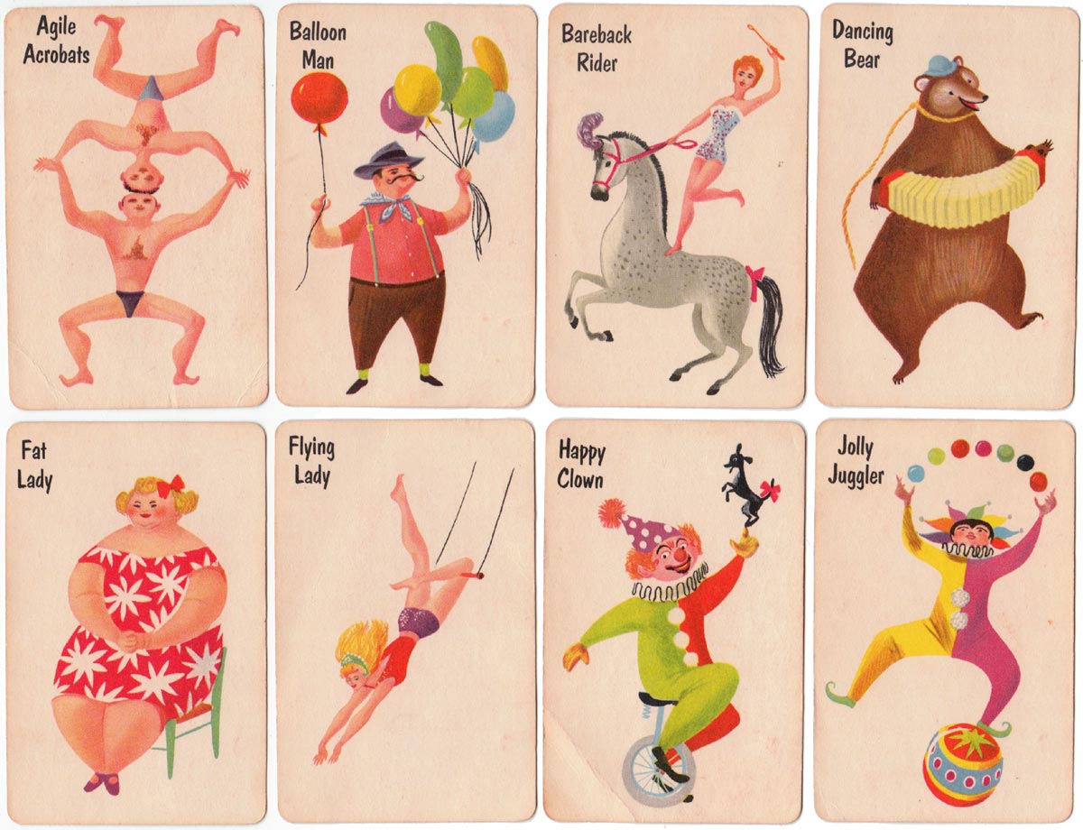Old Maid card game by Whitman Publishing Co., 1951