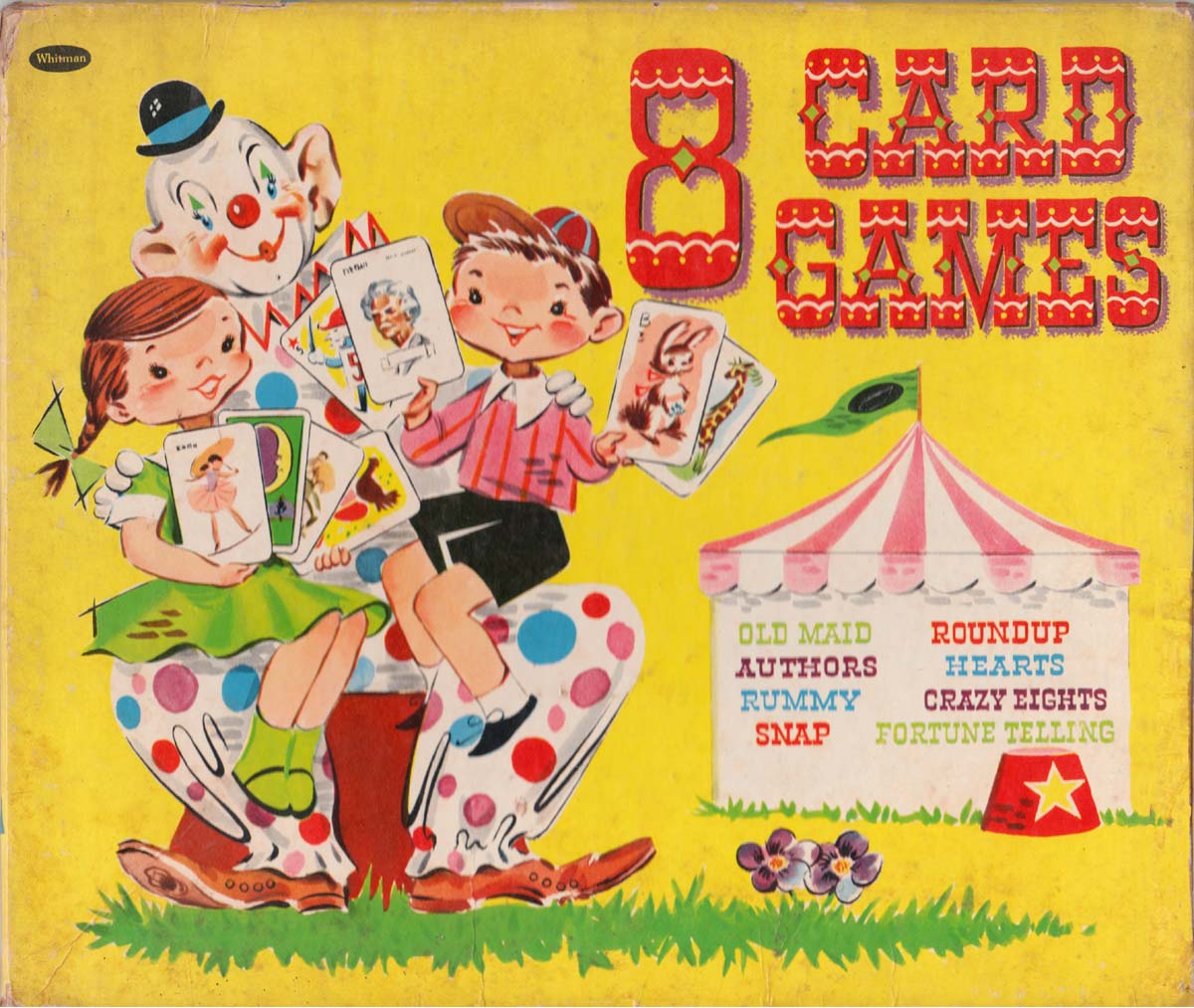 Whitman 8 Game Box, 1951