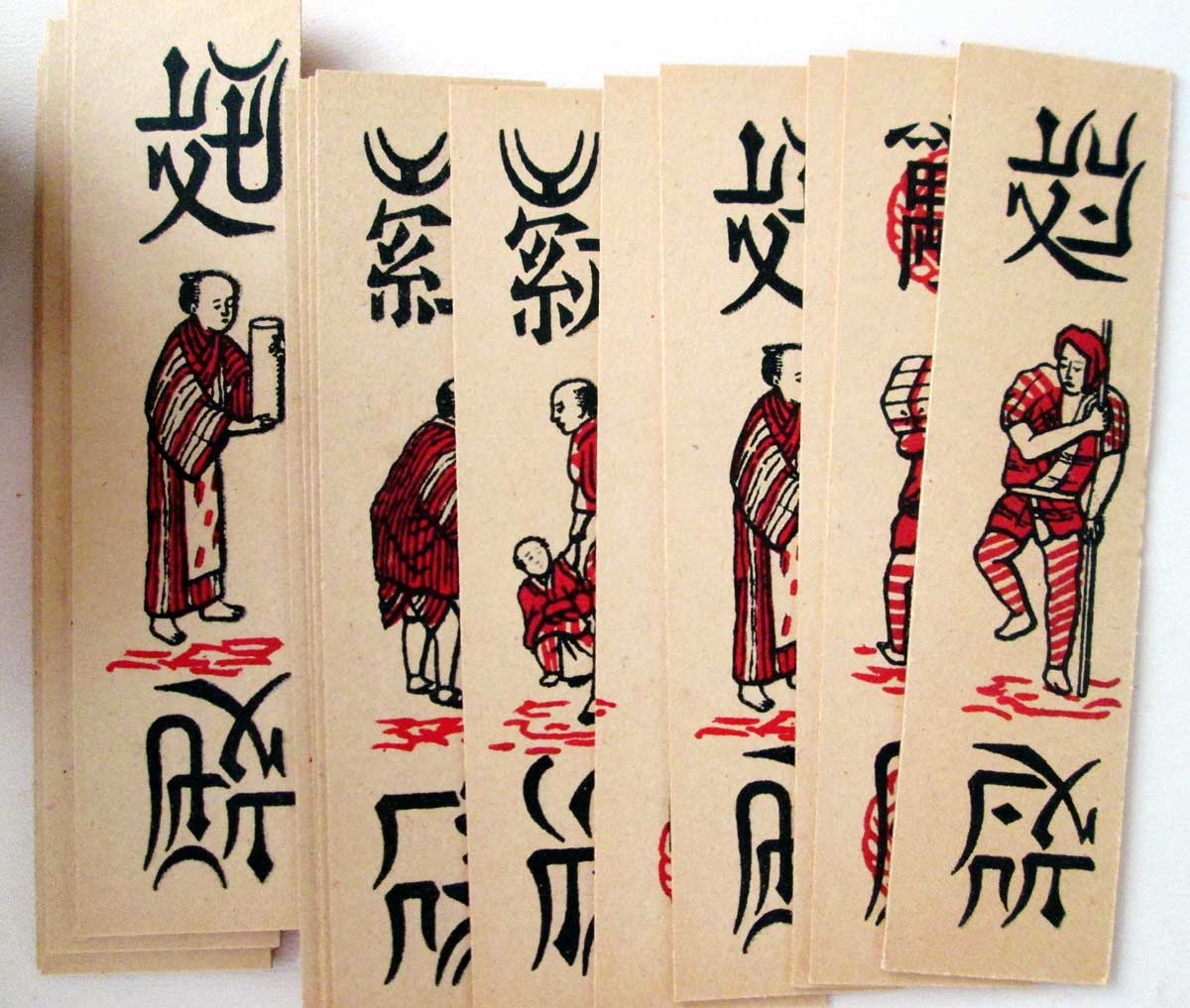 Tô Tôm cards manufactured by A. Camoin & Cie, Marseille, c.1900 Tô Tôm cards manufactured by A. Camoin & Cie, Marseille, c.1900