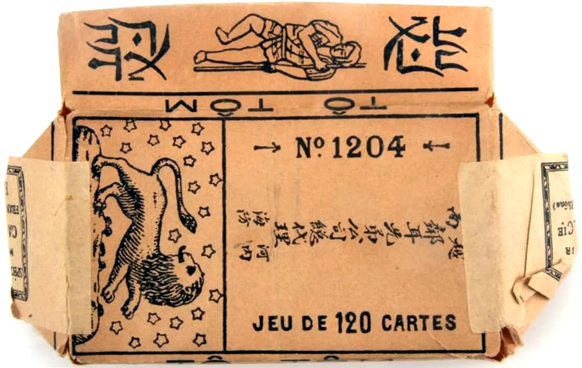 Tô Tôm cards manufactured by A. Camoin & Cie, Marseille, c.1900 Tô Tôm cards manufactured by A. Camoin & Cie, Marseille, c.1900