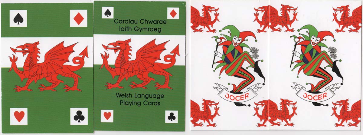 Welsh Language Playing Cards made in Wales, 2020