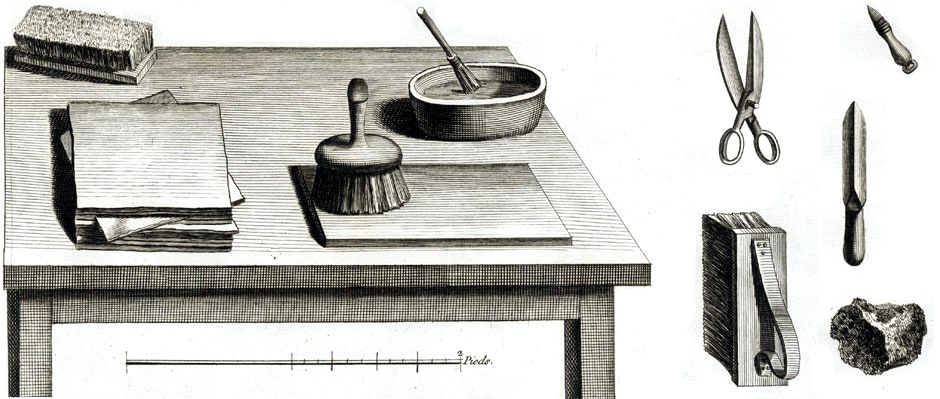 a selection of cardmaker's tools