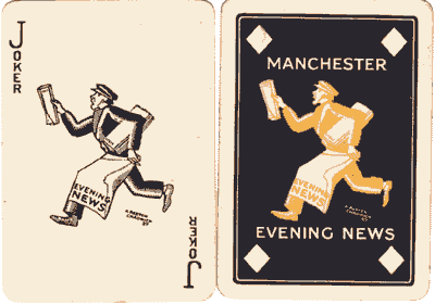 De La Rue Advertising pack for Manchester Evening News De La Rue Advertising pack for Manchester Evening News