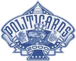 Politicards 2000 motif by Michael Manoogian