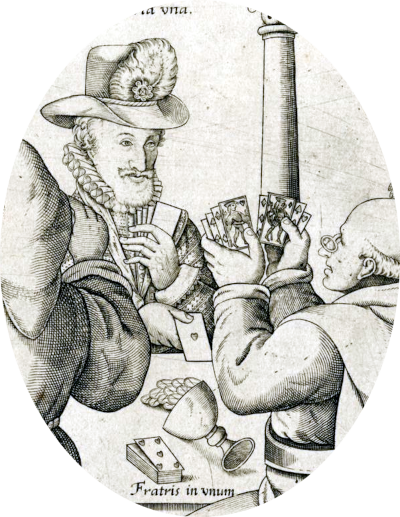 detail from The revells of christendome, Thomas Cockson, c.1609 © The Trustees of the British Museum
