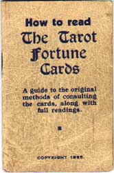 Thomson-Leng Publications Tarot booklet, 1935