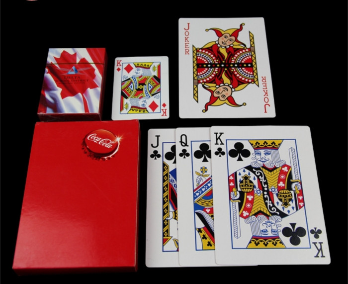 Custom Coca-Cola playing cards