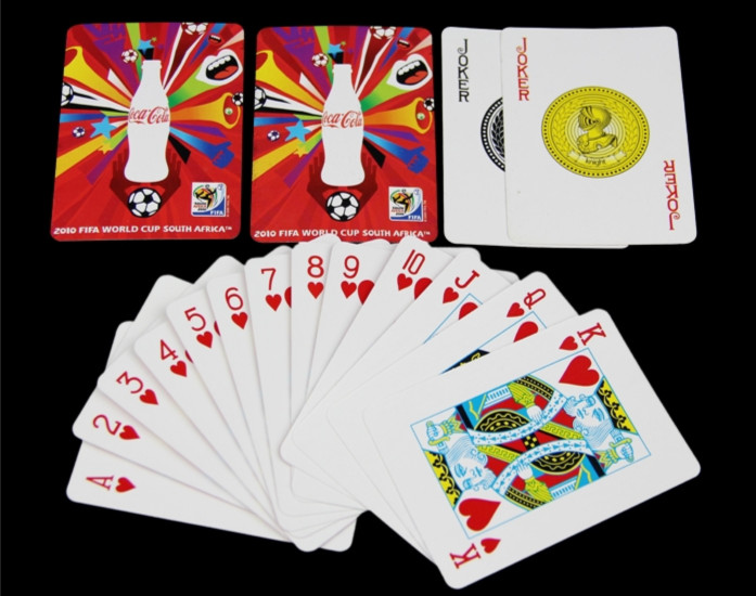 Custom Coca-Cola promotional deck