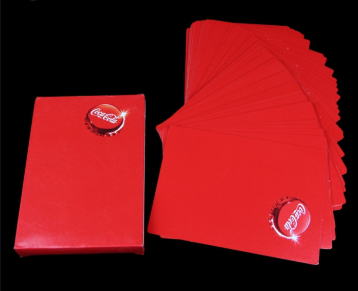 Coca-Cola branded playing cards