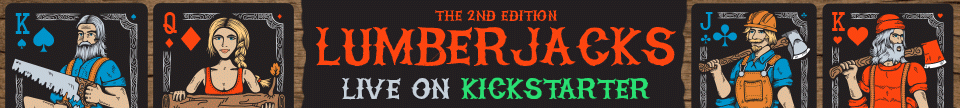 Lumberjacks Kickstarter header banner example