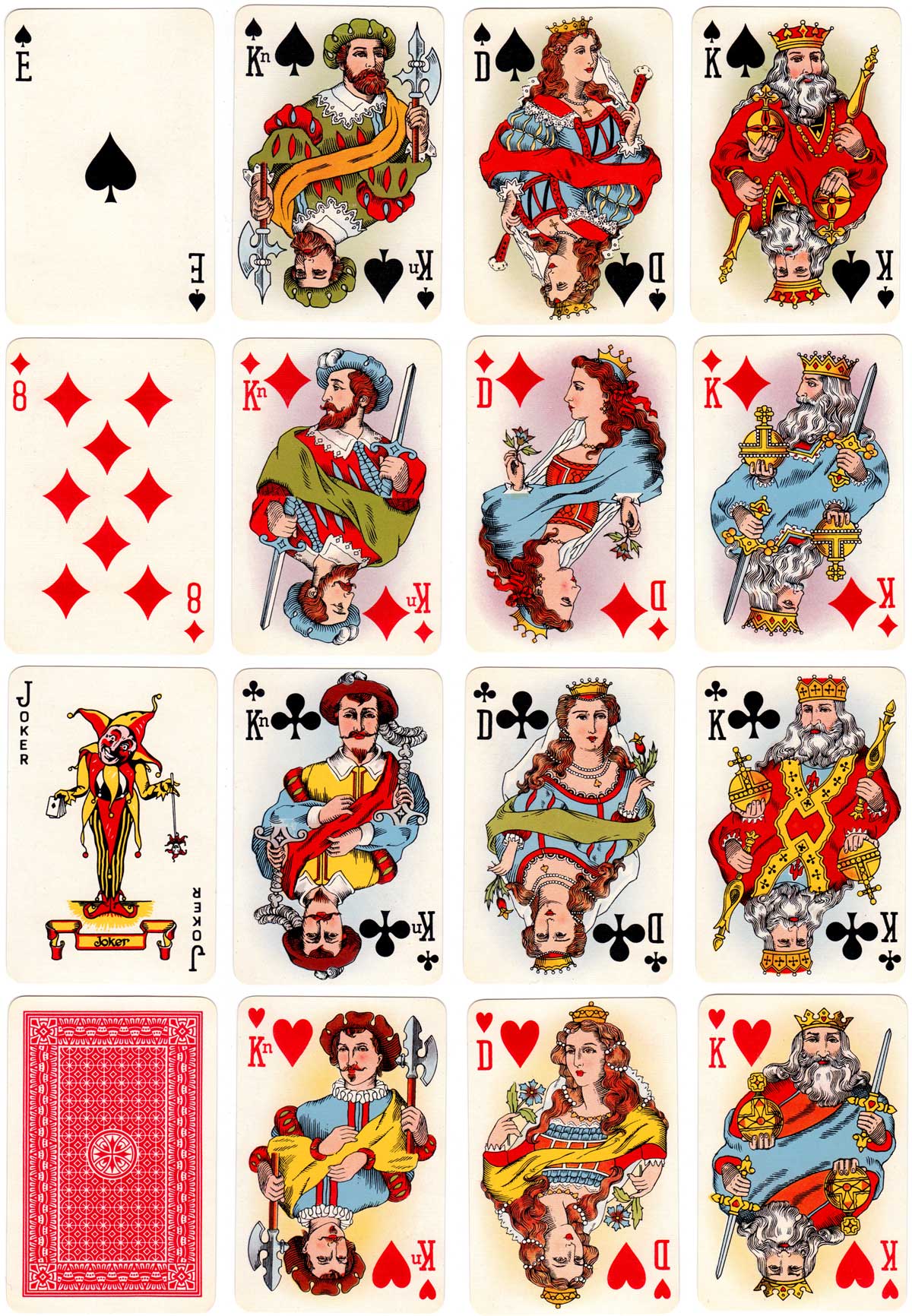 501 playing cards by Alf Cooke