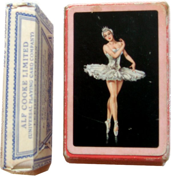 Pictorial Playing Cards manufactured by Alf Cooke Limited, c.1955-60