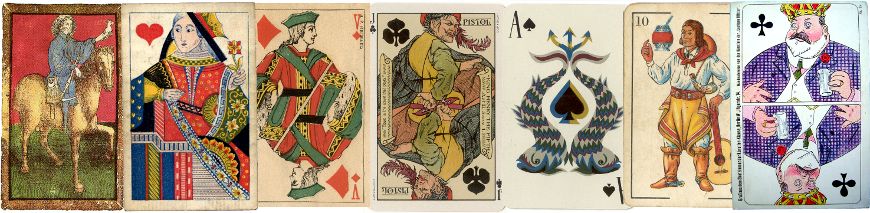 Playing card design reflects the trends of the day, and is likely to be guided by prevailing tastes and styles