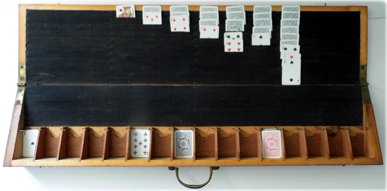 the Chastleton Patience Board produced by John Jaques & Son Ltd the Chastleton Patience Board produced by John Jaques & Son Ltd