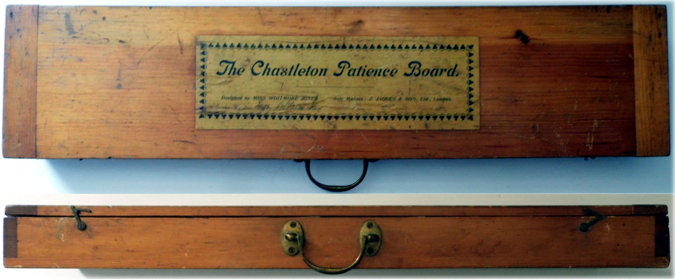 the Chastleton Patience Board produced by John Jaques & Son Ltd the Chastleton Patience Board produced by John Jaques & Son Ltd