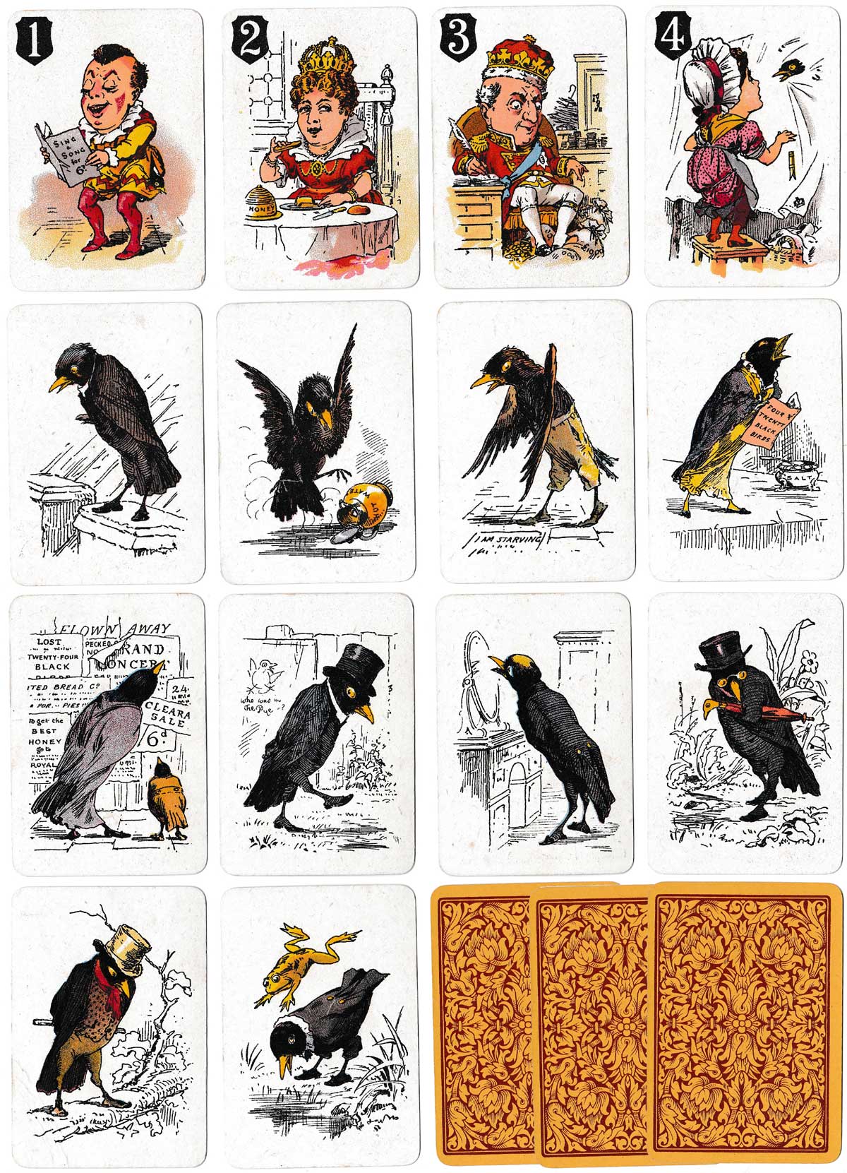 “Bread & Honey” family card game manufactured by Thos De la Rue, c.1900 “Bread & Honey” family card game manufactured by Thos De la Rue, c.1900