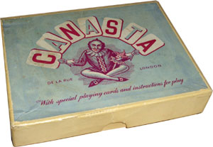 De la Rue boxed “Canasta” set, c.1950