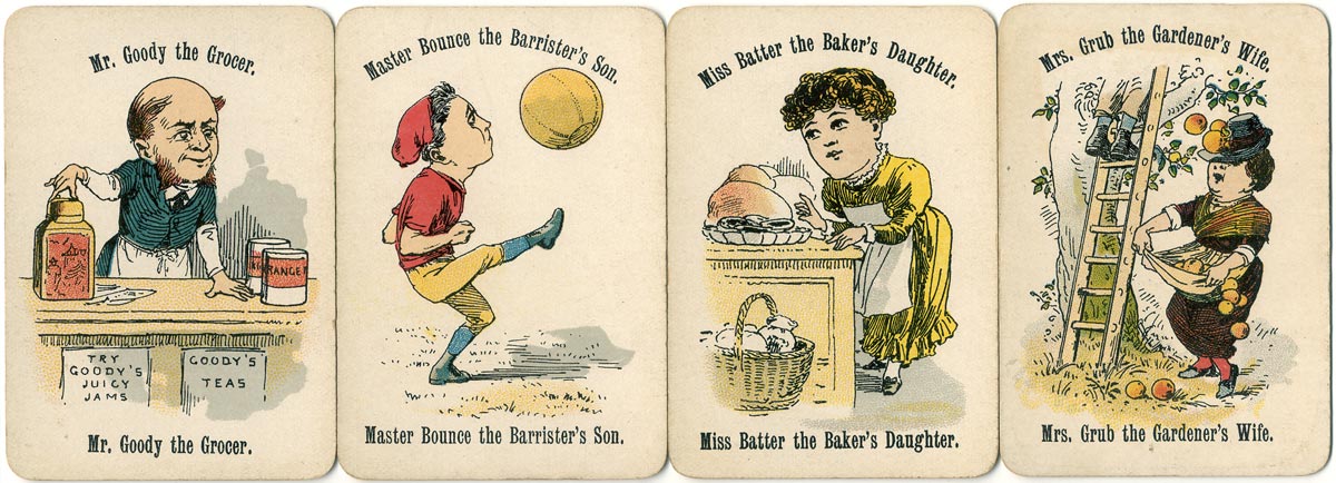 Cheery Families, De La Rue, c.1890 Cheery Families, De La Rue, c.1890