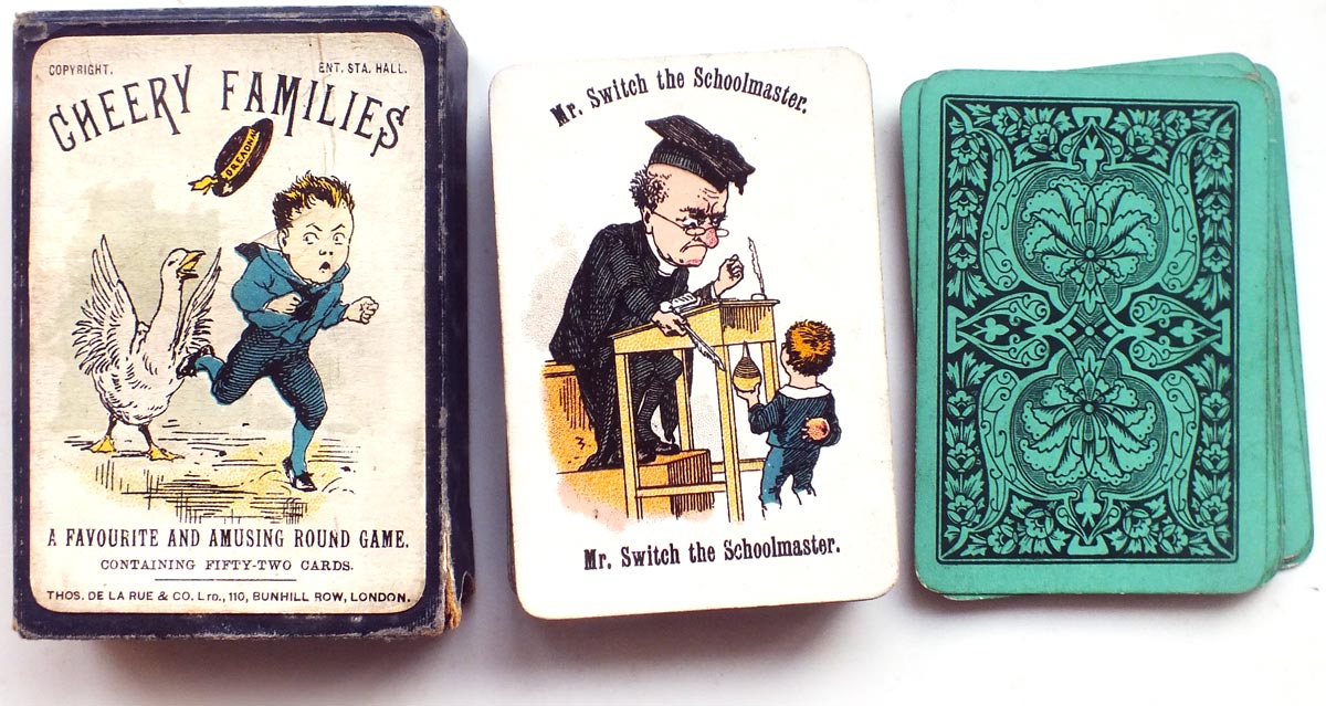 Cheery Families printed by De La Rue & Co., Ltd, c.1893 Cheery Families printed by De La Rue & Co., Ltd, c.1893