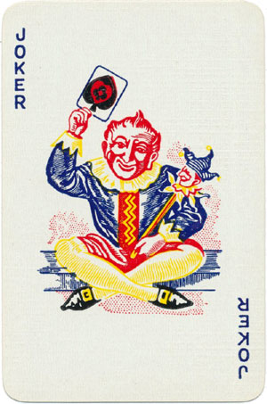 De la Rue’s Silhouette Aces of Spades and Coloured Jokers De la Rue’s Silhouette Aces of Spades and Coloured Jokers