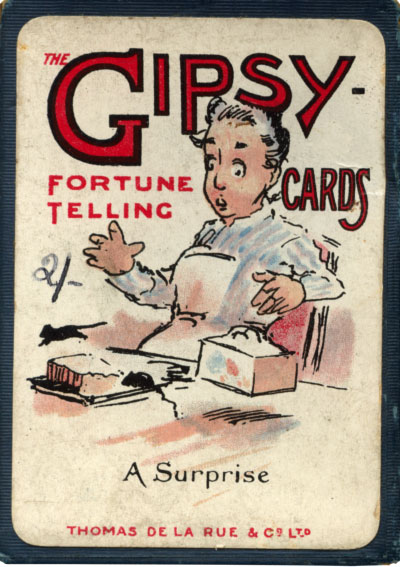 Box from the “Gipsy” fortune-telling cards published by Thomas de la Rue & Co Ltd., c.1910