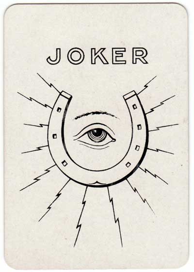 Joker from “Iddy Umpty” card game manufactured by Thomas de la Rue & Co., Ltd, c.1905