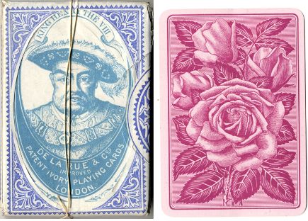 De la Rue's Patent Ivory Playing Cards, c.1900 De la Rue's Patent Ivory Playing Cards, c.1900