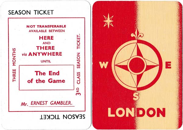 Lobo, the London Underground card game published by Thomas De la Rue & Co Ltd, 1930s Lobo, the London Underground card game published by Thomas De la Rue & Co Ltd, 1930s