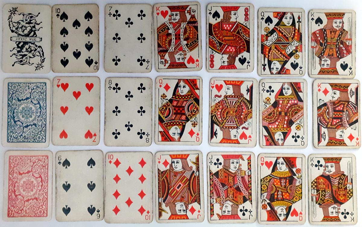 'Pigmy' miniature playing cards by Thomas De la Rue, c.1900