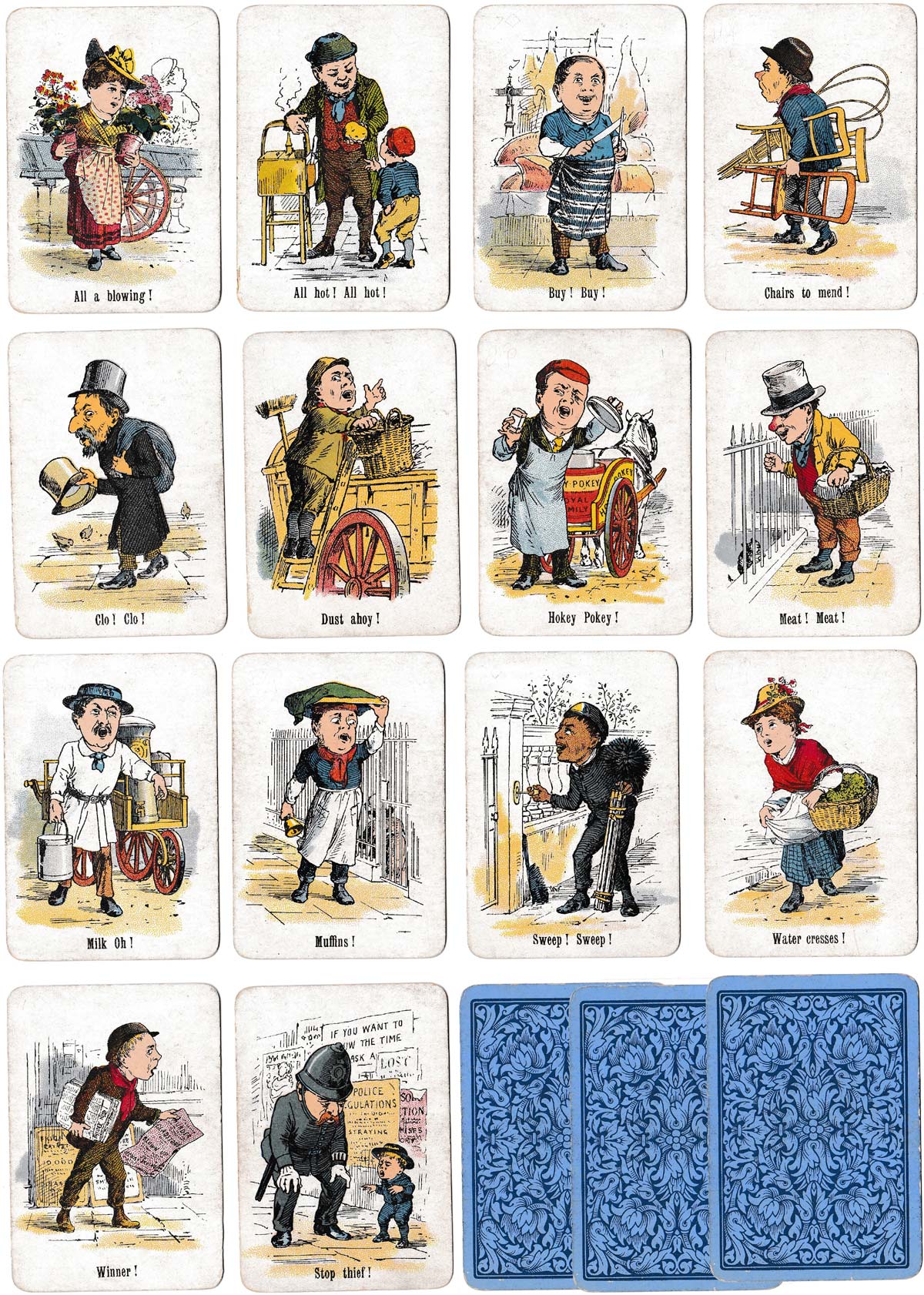 “Stop Thief” round game by Thos de la Rue & Co Ltd, c.1895 “Stop Thief” round game by Thos de la Rue & Co Ltd,. c.1895