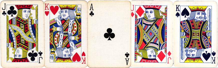 Swastika design playing-cards by De La Rue, c.1925 Swastika design playing-cards by De La Rue, c.1925
