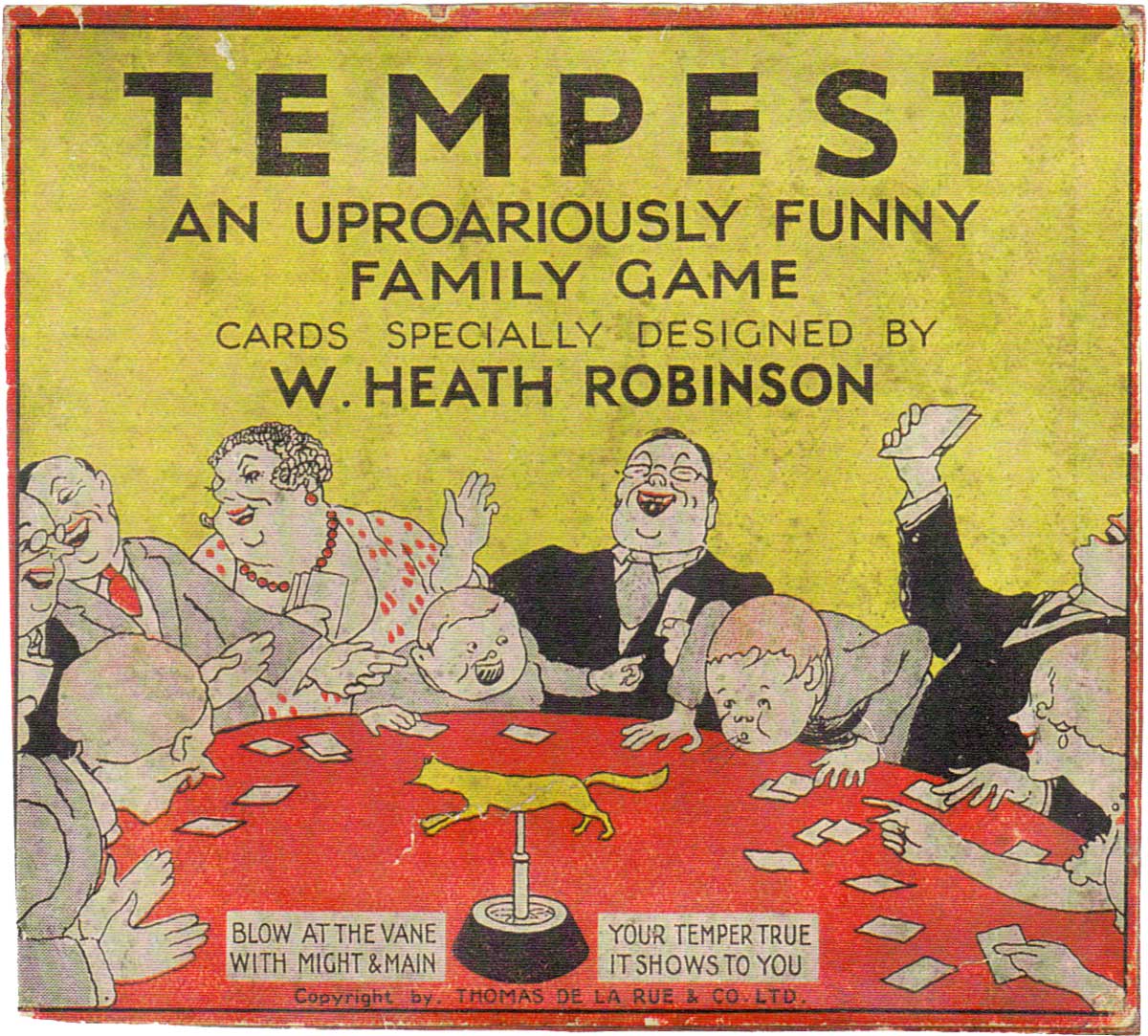 The box from Tempest published by Thomas de la Rue & Co. Ltd, c.1920s