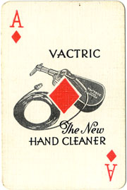 Advertising for Vactric Vacuum Cleaners