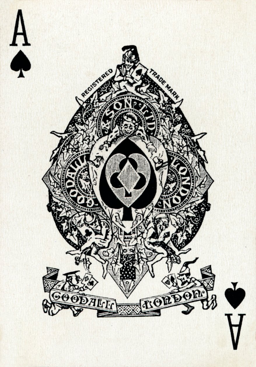 Charles Goodall Ace of Spades, c.1865