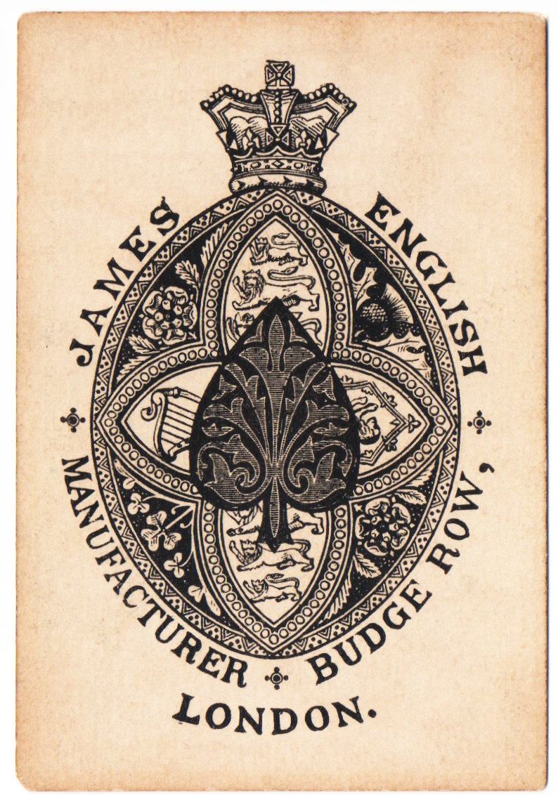 James English Ace of Spades, c.1867