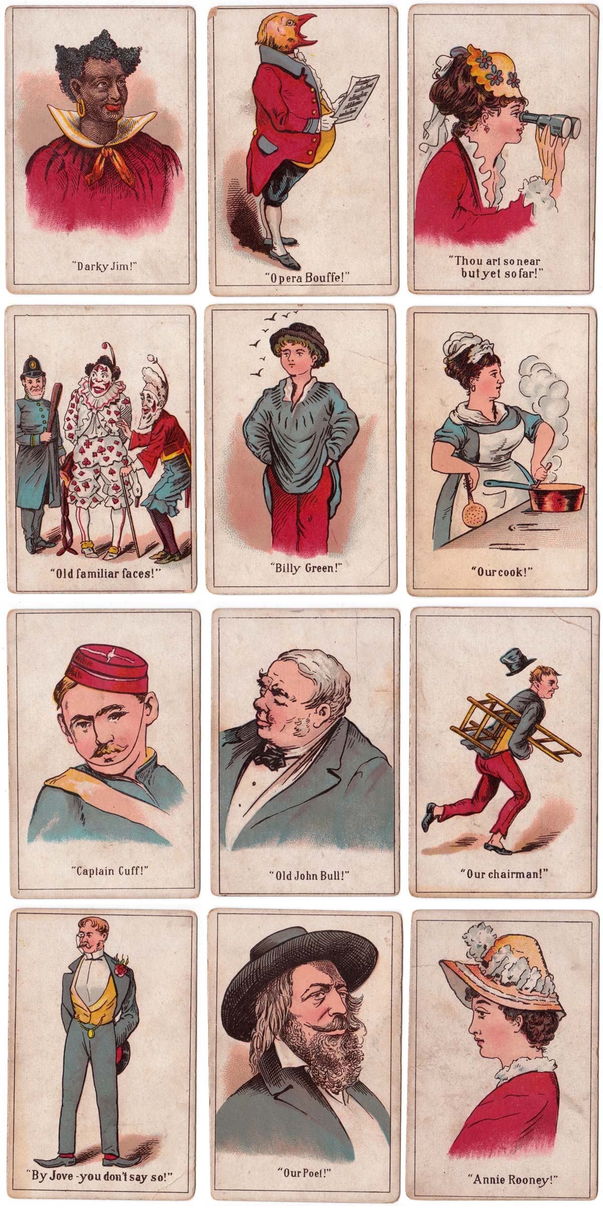 Anonymous “Snap” game from the late 19th century