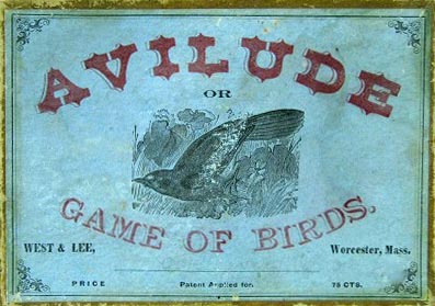 Avilude or Game of Birds published by West & Lee, Worcester, Mass, c.1880