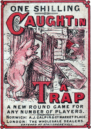 Caught in a Trap, c.1880