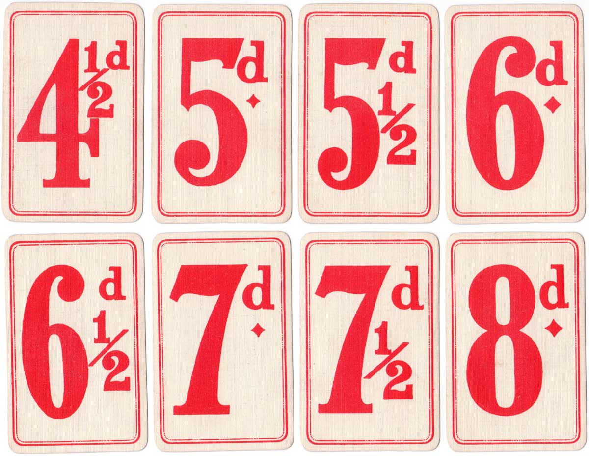 Change for a Shilling produced by Geo. Wright & Co., London c.1910 Change for a Shilling produced by Geo. Wright & Co., London c.1910