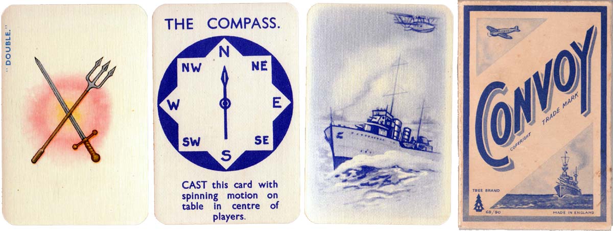 “Convoy” WW2 card game published by Tree Brand c.1940